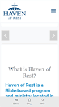 Mobile Screenshot of havenofrest.cc